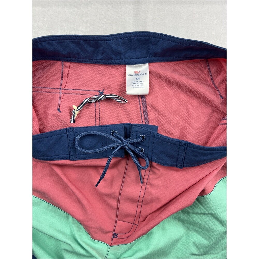 Vineyard Vines Swimsuit Men’s Color Block 34 No Liner NWOT - Picture 6 of 7